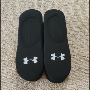 Under Armour Men's No Show Socks Black